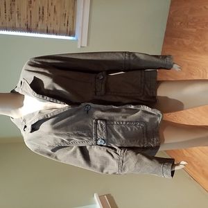 Marc Aurel Black And Tan Thatch Pattern Blazer Size L